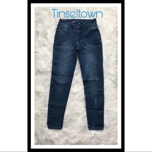 Tinseltown High Waisted Skinny Jeans